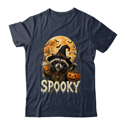 Retro Halloween Raccoon Witch Hat Funny Spooky Season Humor Shirt & Sweatshirt | siriusteestore