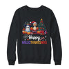 Retro Halloween Thanksgiving Christmas Happy HalloThanksMas Shirt & Sweatshirt | siriusteestore