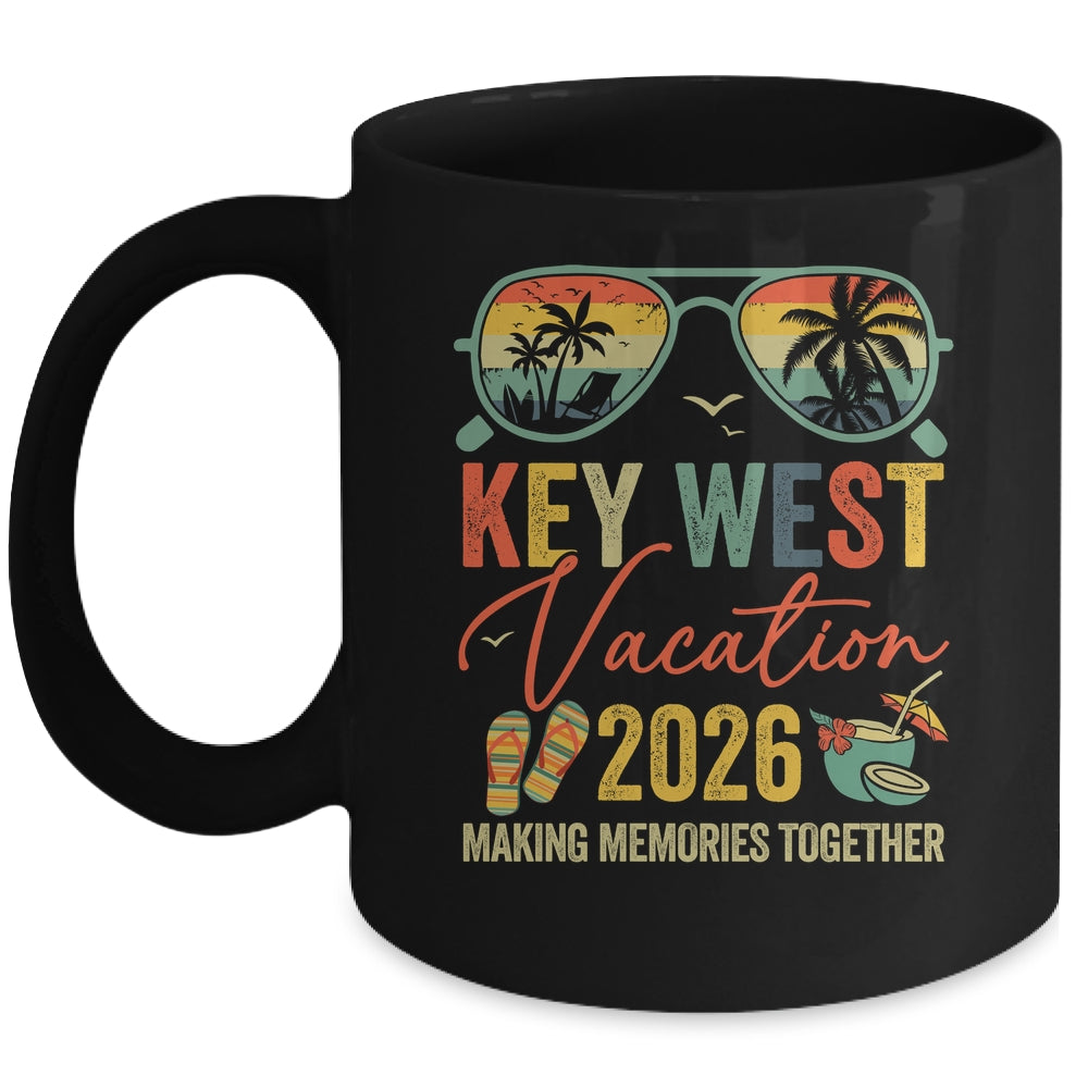 Retro Key West Vacation 2026 Memories Matching Group Trip Mug | siriusteestore