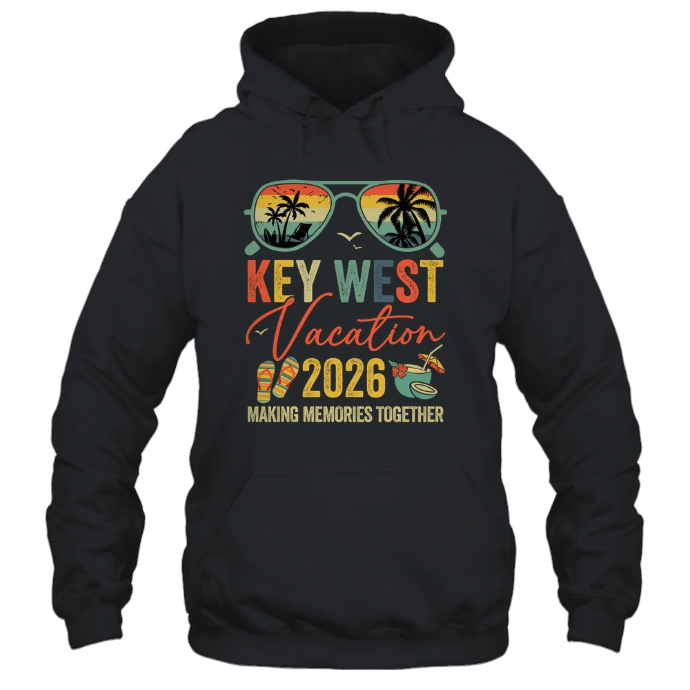 Retro Key West Vacation 2026 Memories Matching Group Trip Shirt & Tank Top | siriusteestore