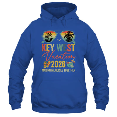 Retro Key West Vacation 2026 Memories Matching Group Trip Shirt & Tank Top | siriusteestore