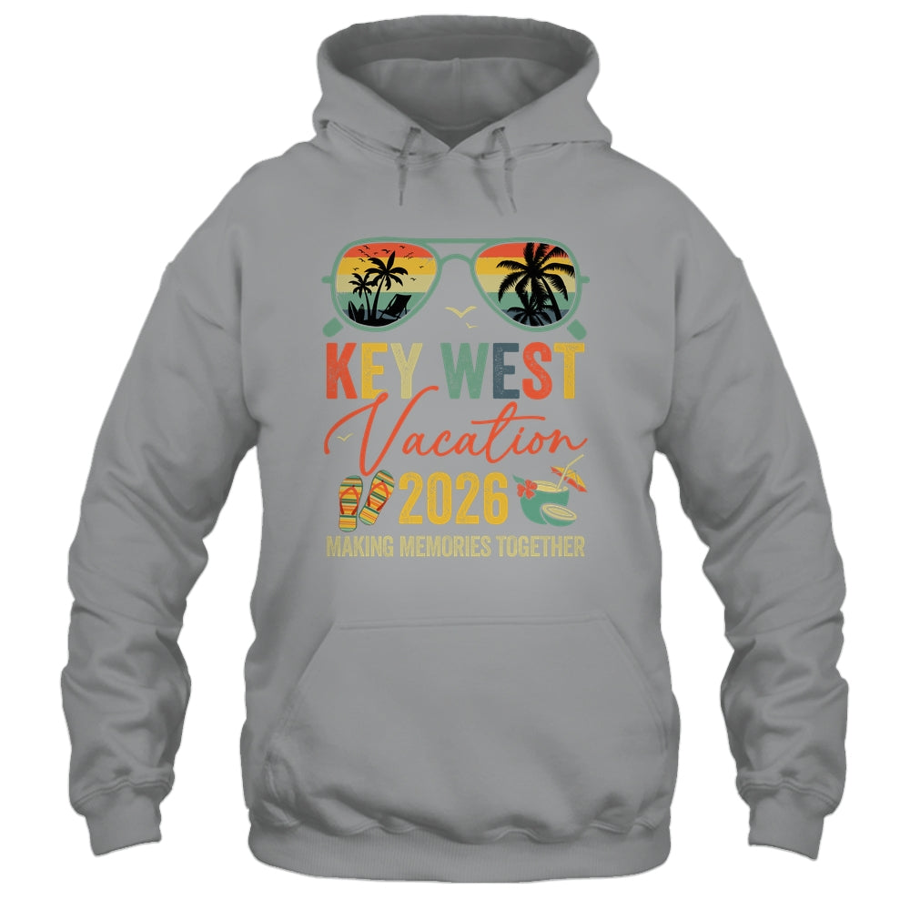 Retro Key West Vacation 2026 Memories Matching Group Trip Shirt & Tank Top | siriusteestore