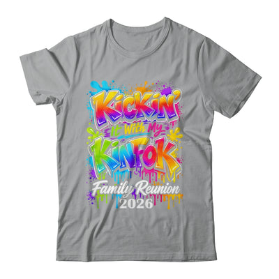 Retro Kickin It With My Kinfolk Family Reunion 2026 Matching Shirt & Tank Top | siriusteestore