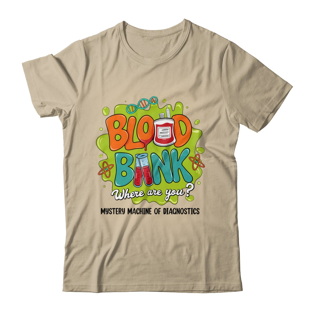 Retro Lab Week 2025 Blood Bank Team MLS MLT Lab Scientist Shirt & Hoodie | siriusteestore