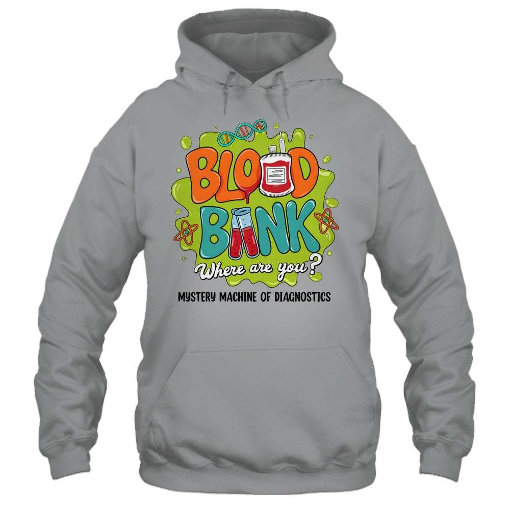 Retro Lab Week 2025 Blood Bank Team MLS MLT Lab Scientist Shirt & Hoodie | siriusteestore