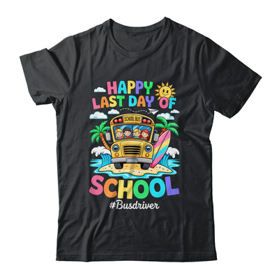 Retro Last Day Of School End Of School Bus Driver We Out Shirt & Tank Top | siriusteestore