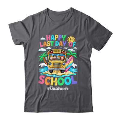 Retro Last Day Of School End Of School Bus Driver We Out Shirt & Tank Top | siriusteestore