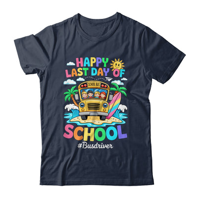 Retro Last Day Of School End Of School Bus Driver We Out Shirt & Tank Top | siriusteestore