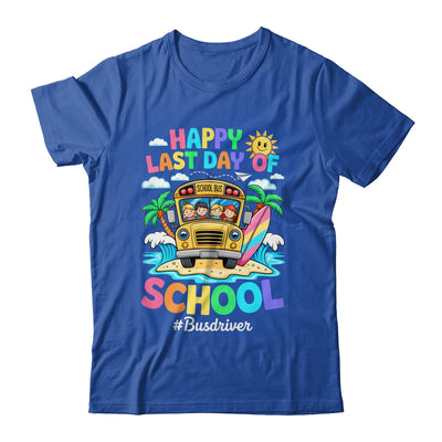 Retro Last Day Of School End Of School Bus Driver We Out Shirt & Tank Top | siriusteestore