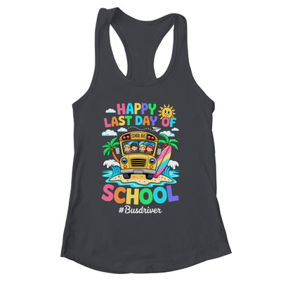 Retro Last Day Of School End Of School Bus Driver We Out Shirt & Tank Top | siriusteestore