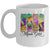 Retro Mardi Gras Coquette King Cake Louisiana Crawfish Mug | siriusteestore