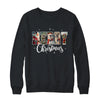 Retro Merry Christmas Vintage Santa Claus Women Girls Shirt & Sweatshirt | siriusteestore