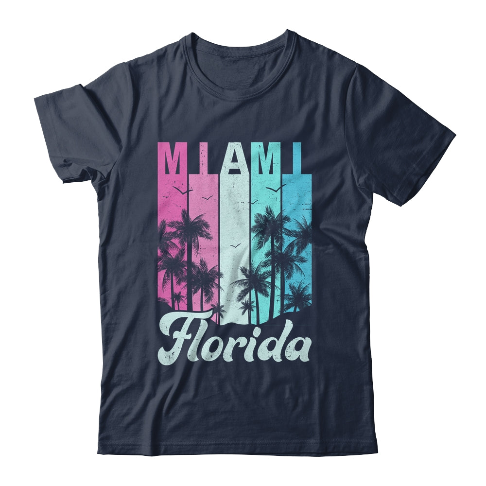 Retro Miami Florida Beach Souvenir Men Women Kids Shirt & Tank Top | siriusteestore