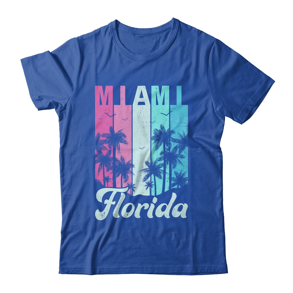 Retro Miami Florida Beach Souvenir Men Women Kids Shirt & Tank Top | siriusteestore