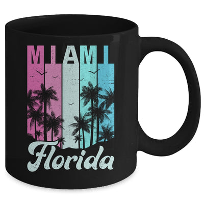 Retro Miami Florida Beach Souvenir Men Women Kids Mug | siriusteestore