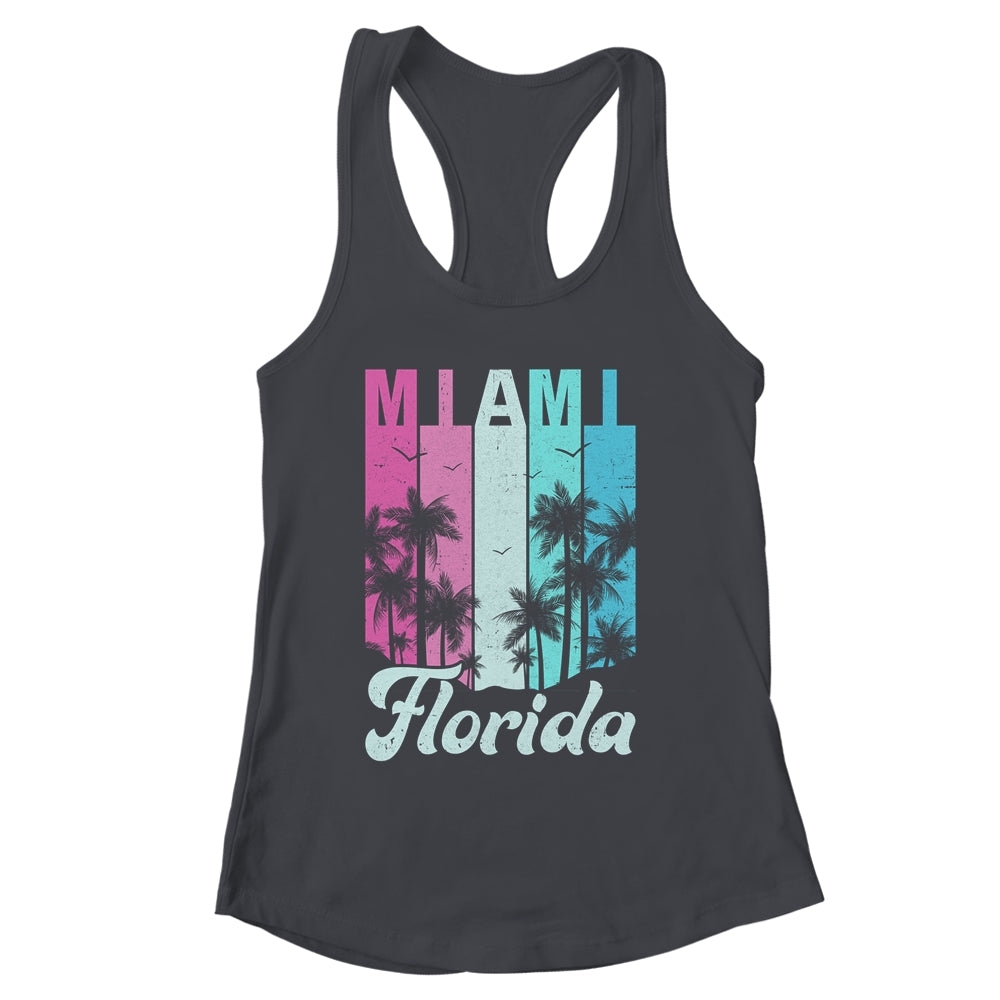 Retro Miami Florida Beach Souvenir Men Women Kids Shirt & Tank Top | siriusteestore