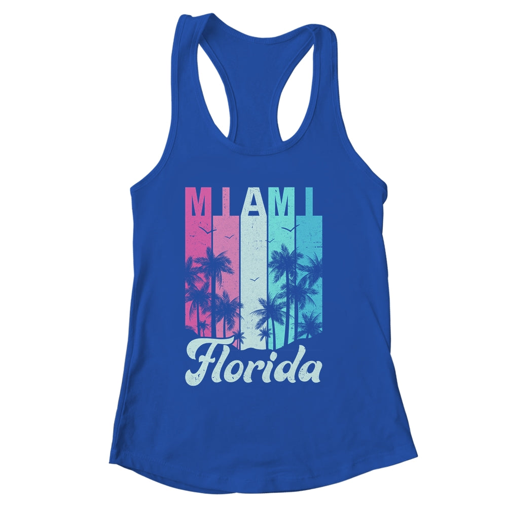 Retro Miami Florida Beach Souvenir Men Women Kids Shirt & Tank Top | siriusteestore