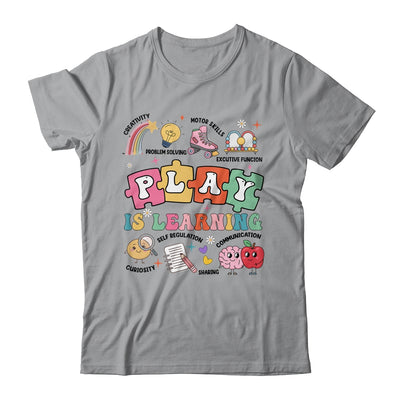Retro Play Is Learning Kindergarten Teacher Team Women Shirt & Hoodie | siriusteestore