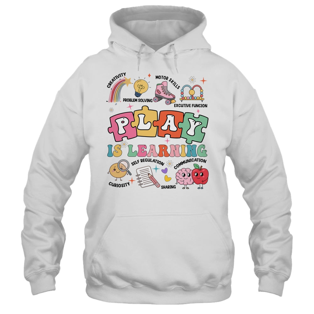 Retro Play Is Learning Kindergarten Teacher Team Women Shirt & Hoodie | siriusteestore