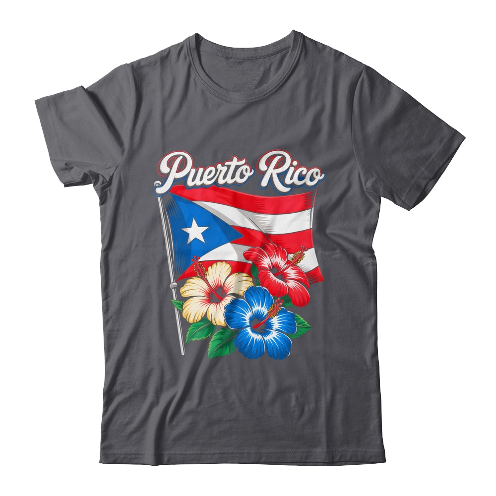 Retro Puerto Rico Flag Hispanic Heritage Month Boricua Rican Shirt & Tank Top | siriusteestore