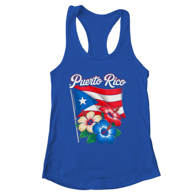 Retro Puerto Rico Flag Hispanic Heritage Month Boricua Rican Shirt & Tank Top | siriusteestore