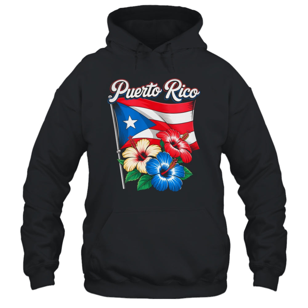 Retro Puerto Rico Flag Hispanic Heritage Month Boricua Rican Shirt & Tank Top | siriusteestore