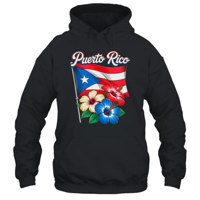 Retro Puerto Rico Flag Hispanic Heritage Month Boricua Rican Shirt & Tank Top | siriusteestore