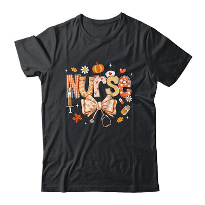 Retro Pumpkin Nurse Life Stethoscope Fall Autumn Funny Nurse Shirt & Sweatshirt | siriusteestore