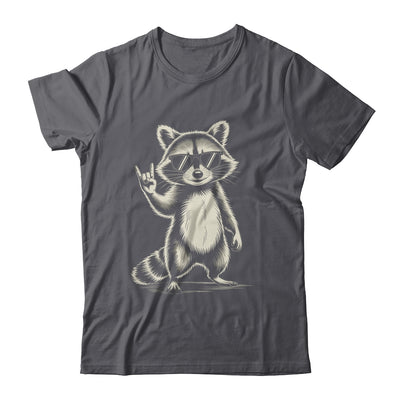 Retro Raccoon Rock Music For Men Women Funny Raccoon Shirt & Tank Top | siriusteestore