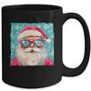 Retro Santa Claus Christmas Funny Sunglasses Xmas Vintage Mug | siriusteestore