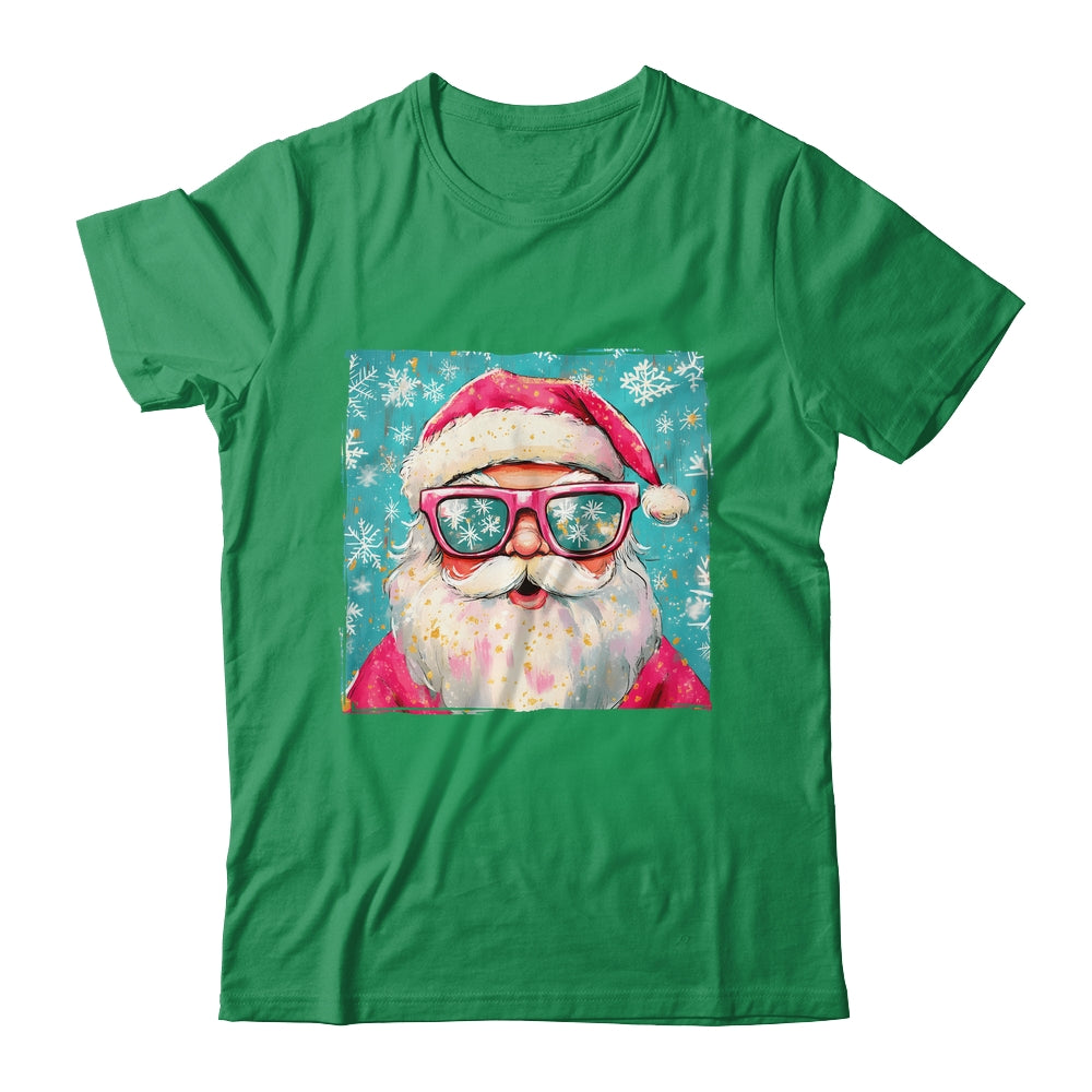 Retro Santa Claus Christmas Funny Sunglasses Xmas Vintage Shirt & Sweatshirt | siriusteestore