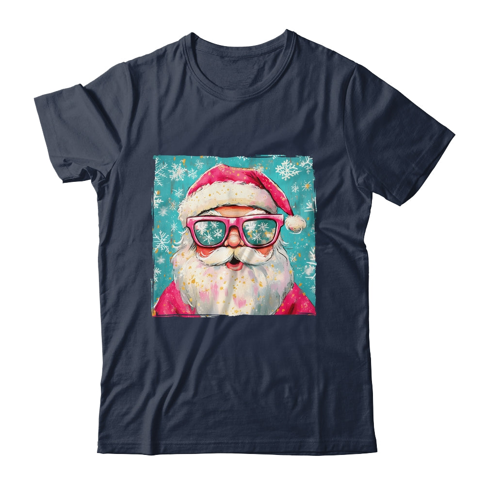 Retro Santa Claus Christmas Funny Sunglasses Xmas Vintage Shirt & Sweatshirt | siriusteestore