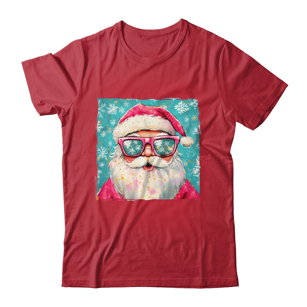 Retro Santa Claus Christmas Funny Sunglasses Xmas Vintage Shirt & Sweatshirt | siriusteestore