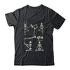 Retro Skeleton Yoga Funny Balance Halloween Costume Shirt & Hoodie | siriusteestore