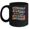Retro Special Education Squad Groovy Dream Team SPED Teacher Mug | siriusteestore