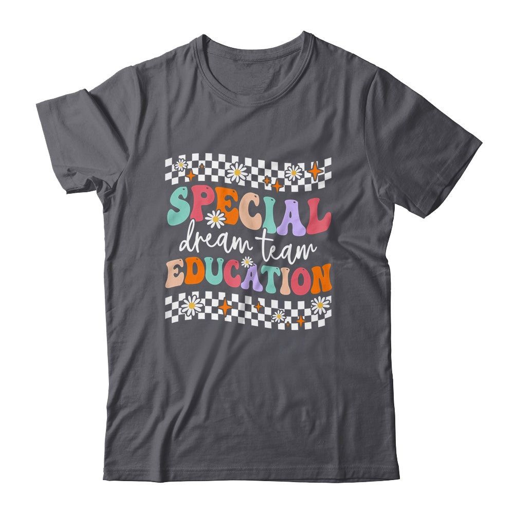 Retro Special Education Squad Groovy Dream Team SPED Teacher Shirt & Hoodie | siriusteestore