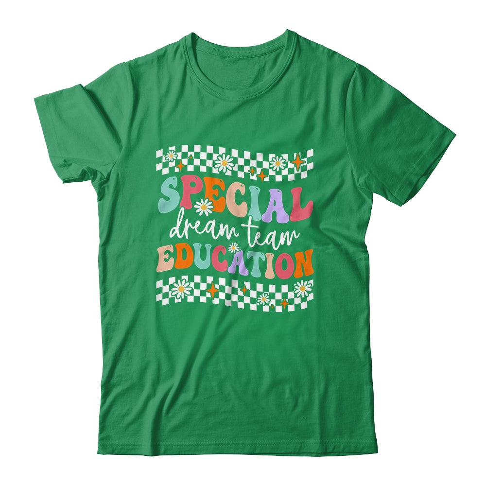 Retro Special Education Squad Groovy Dream Team SPED Teacher Shirt & Hoodie | siriusteestore