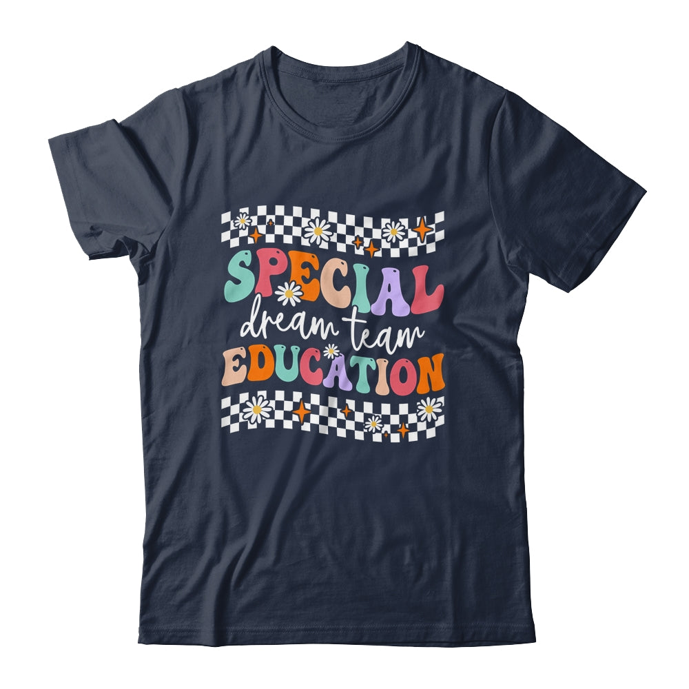 Retro Special Education Squad Groovy Dream Team SPED Teacher Shirt & Hoodie | siriusteestore