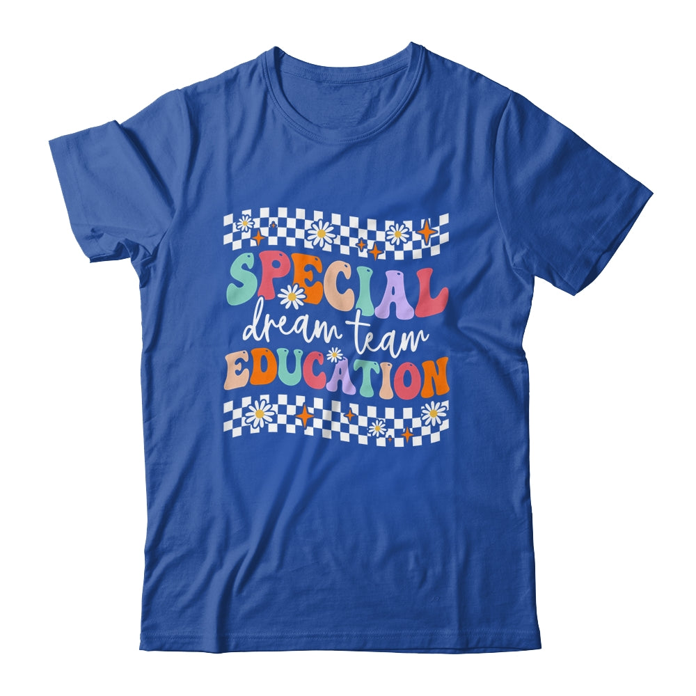 Retro Special Education Squad Groovy Dream Team SPED Teacher Shirt & Hoodie | siriusteestore