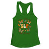 Retro Speech Therapy Butterfly Speech Language Pathologist Shirt & Tank Top | siriusteestore