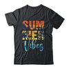 Retro Summer Vibes Beach Surfing Surfboard Surfer Men Women Shirt & Tank Top | siriusteestore