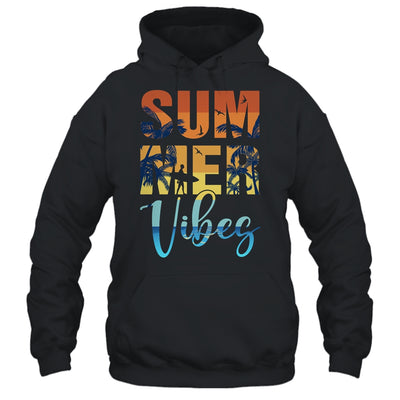 Retro Summer Vibes Beach Surfing Surfboard Surfer Men Women Shirt & Tank Top | siriusteestore