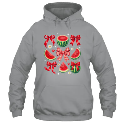 Retro Summer Vibes Watermelon Coquette Summer Fruit Melon Shirt & Tank Top | siriusteestore