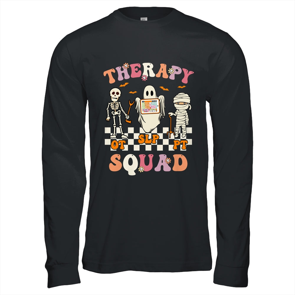 Retro Therapy Squad SLP OT PT Team Halloween Speech Physical Shirt & Hoodie | siriusteestore