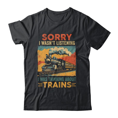 Retro Train Lover Model Railroad Conductor Funny Train Shirt & Hoodie | siriusteestore