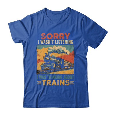 Retro Train Lover Model Railroad Conductor Funny Train Shirt & Hoodie | siriusteestore