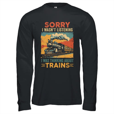 Retro Train Lover Model Railroad Conductor Funny Train Shirt & Hoodie | siriusteestore