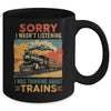 Retro Train Lover Model Railroad Conductor Funny Train Mug | siriusteestore