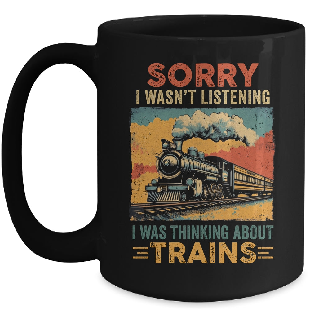Retro Train Lover Model Railroad Conductor Funny Train Mug | siriusteestore