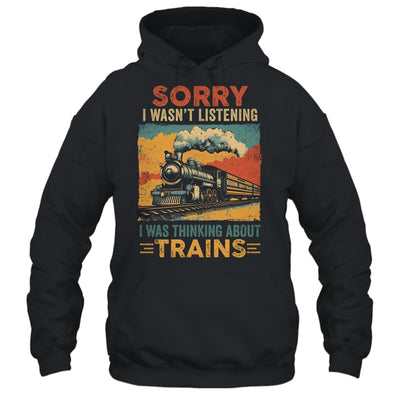 Retro Train Lover Model Railroad Conductor Funny Train Shirt & Hoodie | siriusteestore